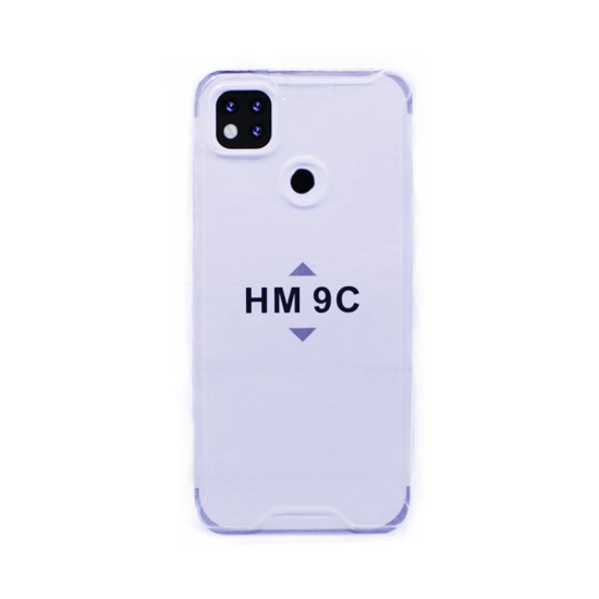 Silicone Hard Corners Case For Xiaomi Redmi 9C Transparent